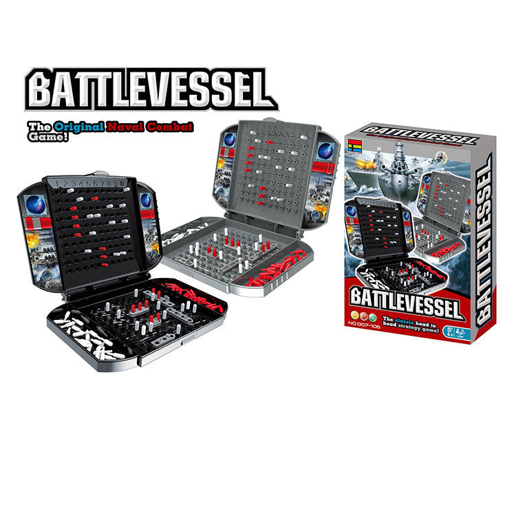 Children's Fun Battleship And Fine Sea Ship Tabletop Game
