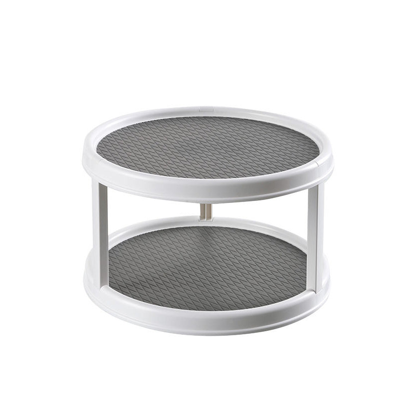 360 degree tray shelf seasoning storage box