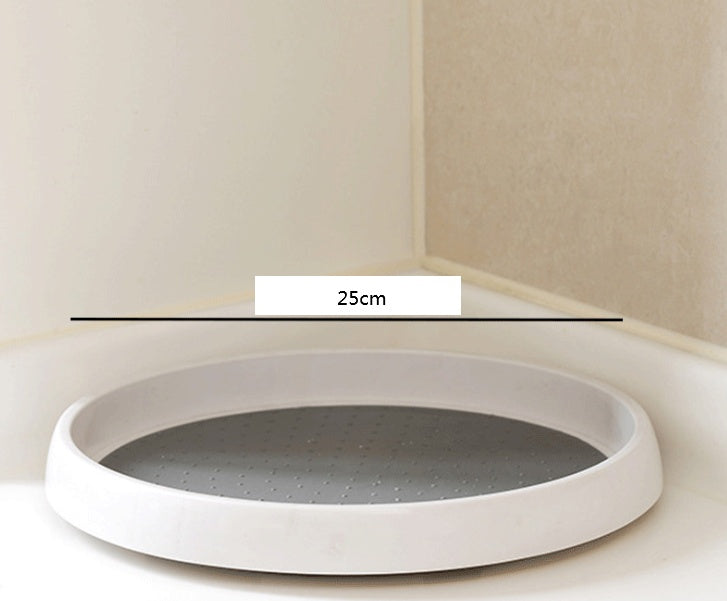 360 degree tray shelf seasoning storage box