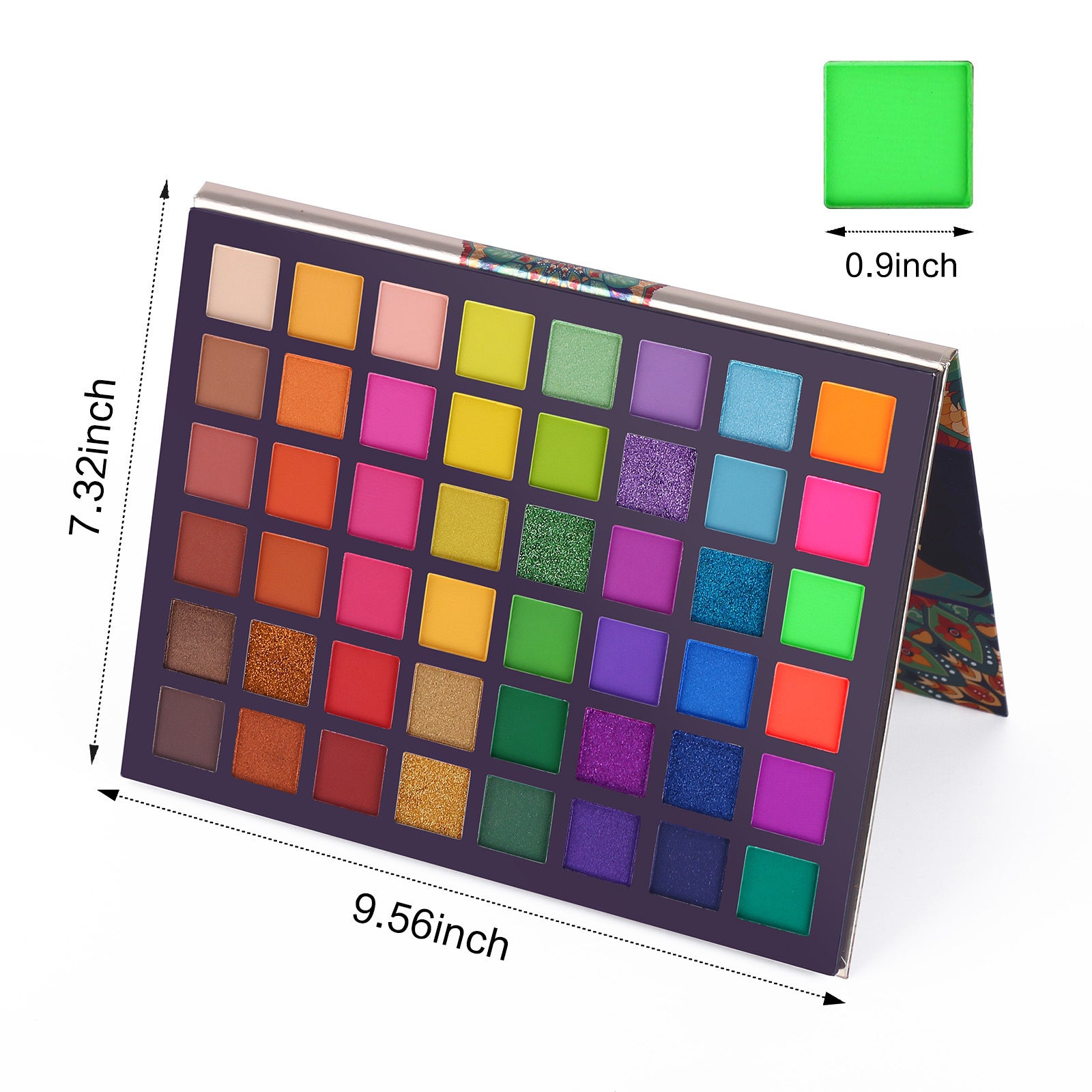 48 Colors Exotic Eyeshadow Palette Shimmer Matte Color Stage Eye Makeup