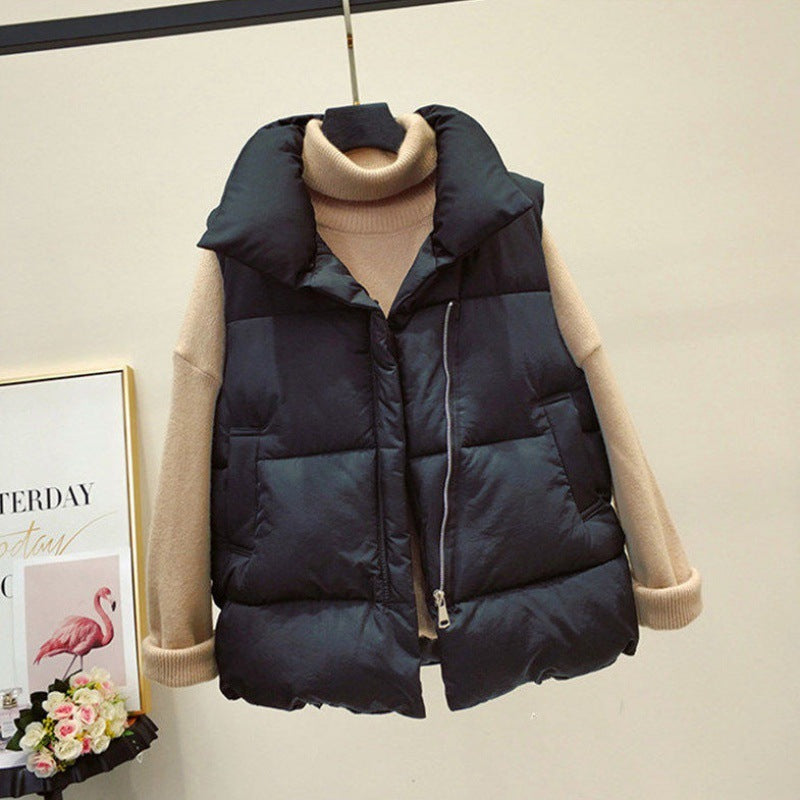 Women's Padded Vest Short Waistcoat