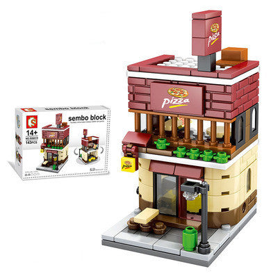 City Building Street Scene Assembly Toys