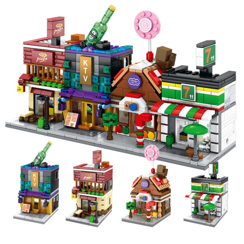 City Building Street Scene Assembly Toys