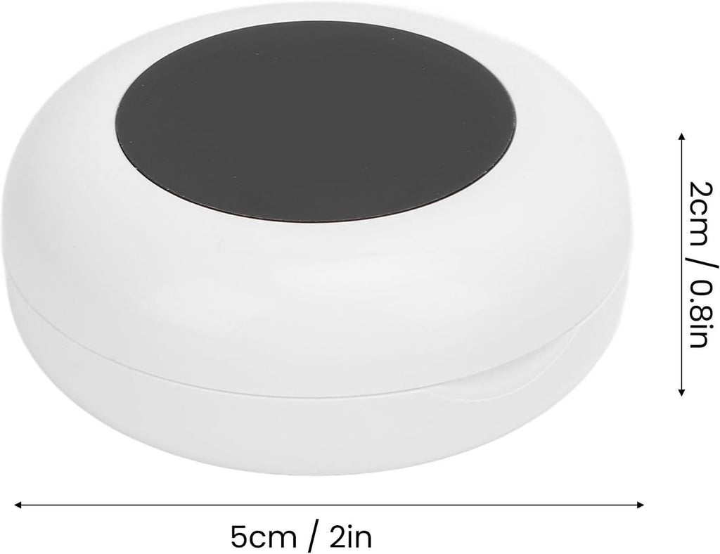 Smart Ring Charging Case, Magnetic Charging Port Compartment, Fast Charging Compact Box Portable Charger For COLMI R02 R06 R11M R8 Fitness Ring, 200 MAh Battery