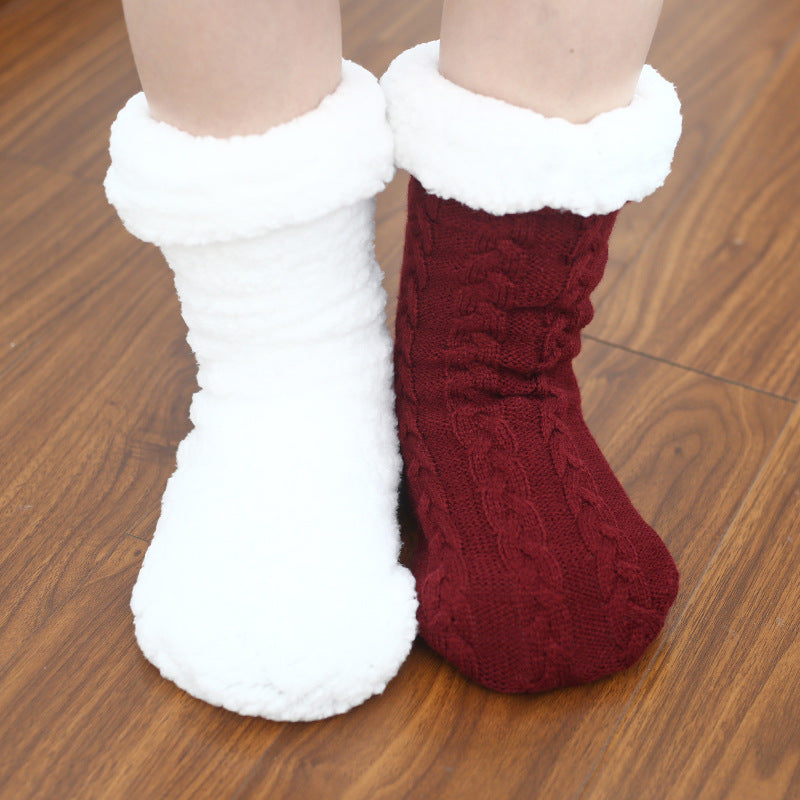 Women's Indoor Home Non-slip Warm Socks