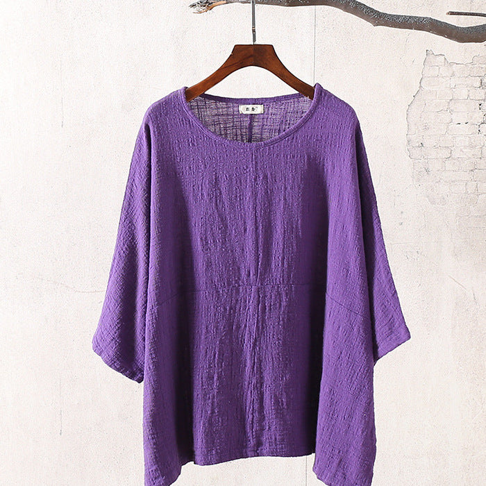 Fashion Women's Loose Fit Large T-shirt