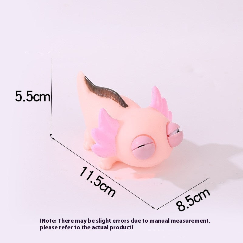 Squeeze Eye Burst Decompression Cartoon Salamander Squeezing Toy