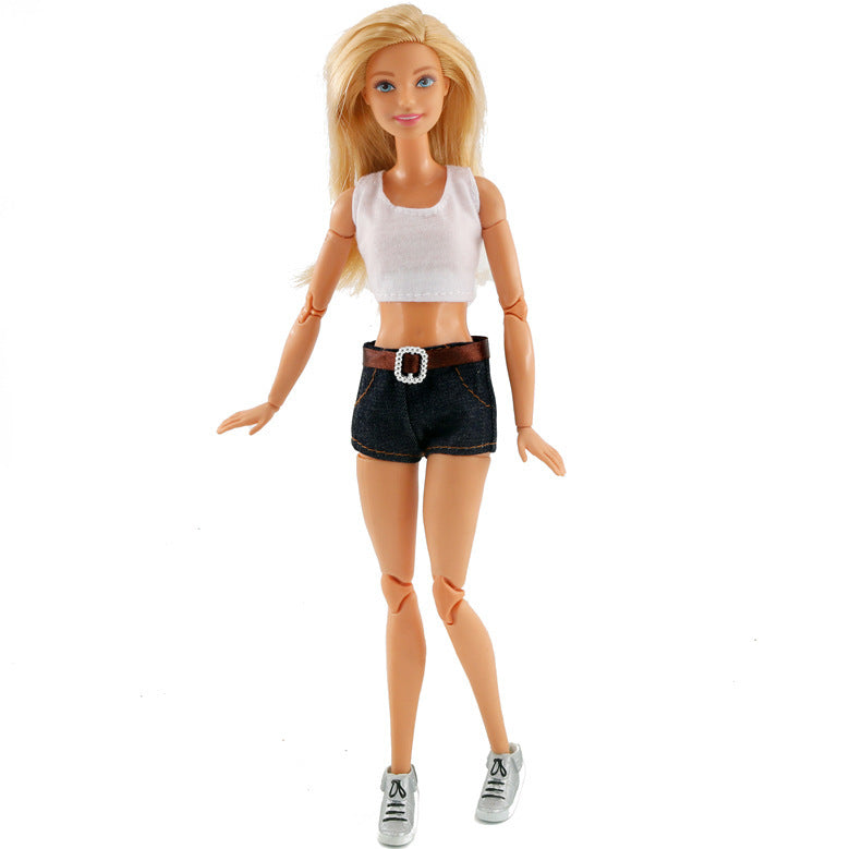 New 11-inch Doll Makeover Clothes Suit Jeans Dress Casual Clothing