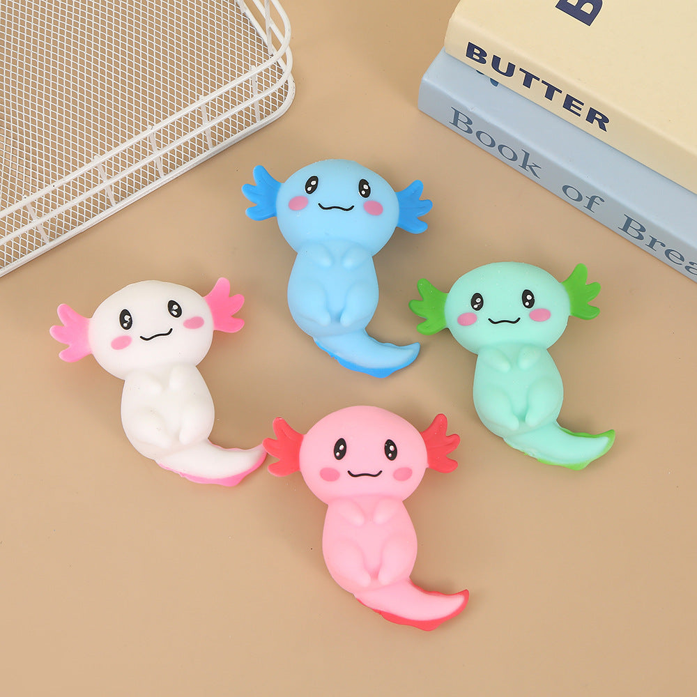 Creative Decompression Artifact Cute Salamander Squeezing Toy