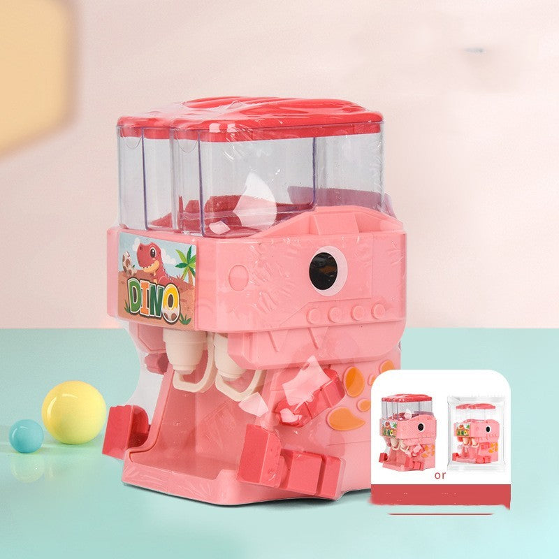 Small Children's Beverage Machine Playing At Home