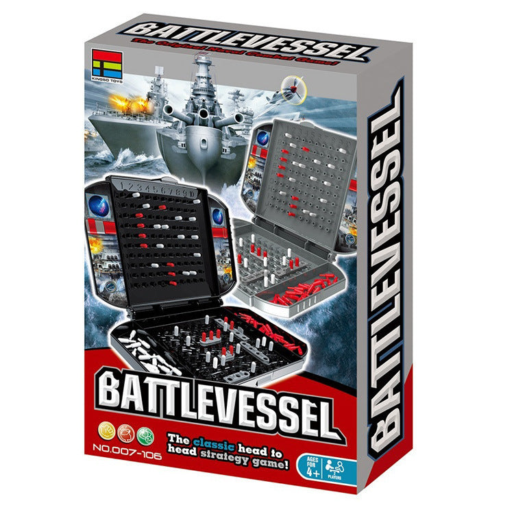 Children's Fun Battleship And Fine Sea Ship Tabletop Game