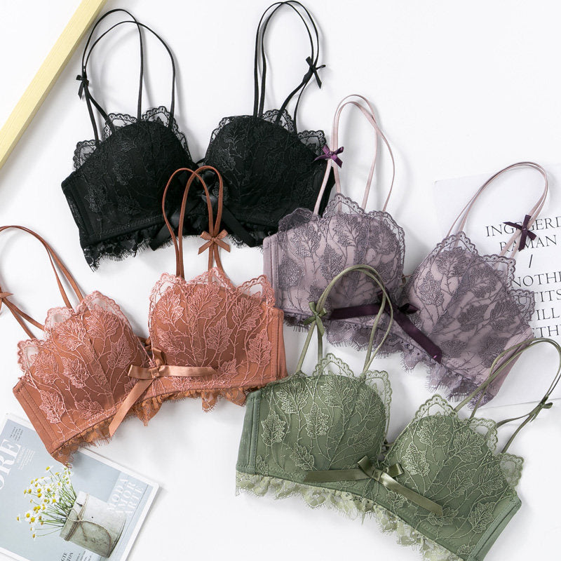 Women's Push Up Unwired Adjustable Bra