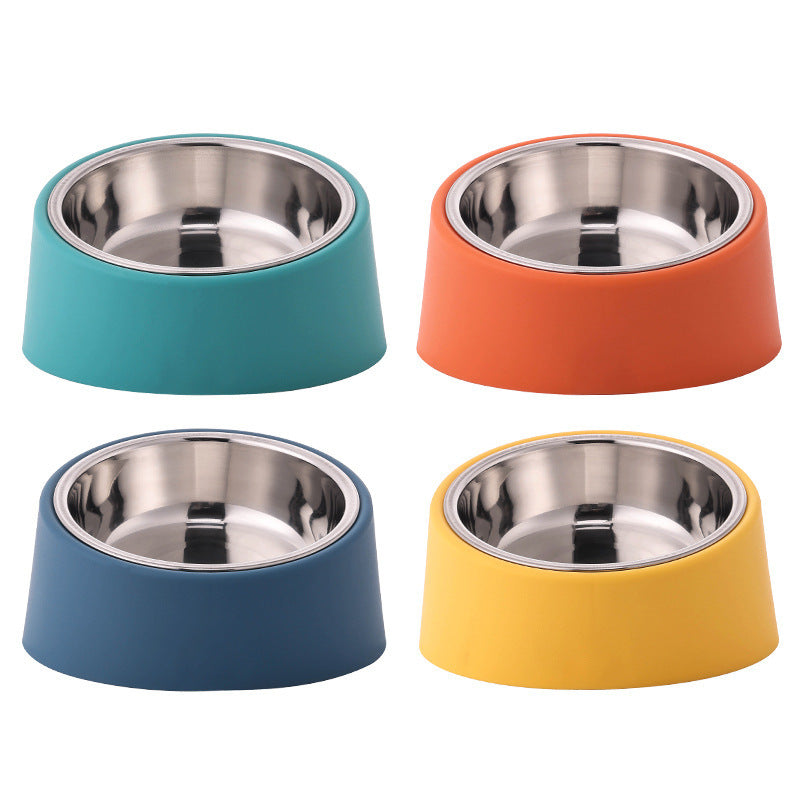 Neck Protection Design Plus-sized Deepen Pet Bowl
