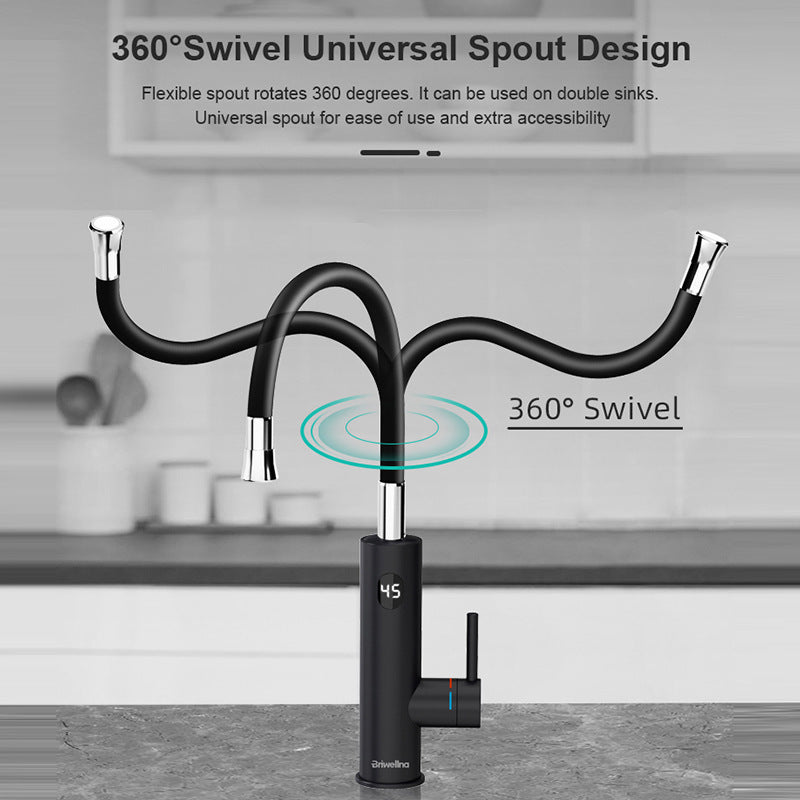 Hot Sale Stainless Steel Digital Display Electric Faucet