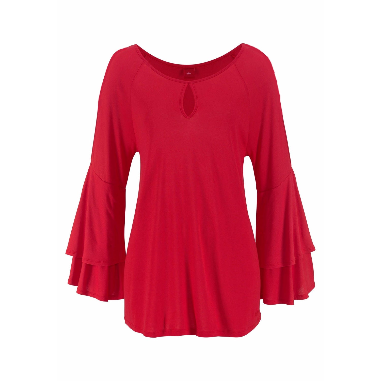 Women's Temperament Leisure Long-sleeved Ruffled All-match Top