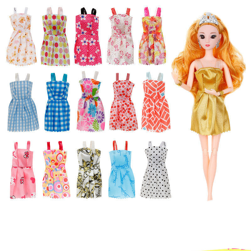 30cm Doll Dress Up Dress Princess Dress Play House Toy