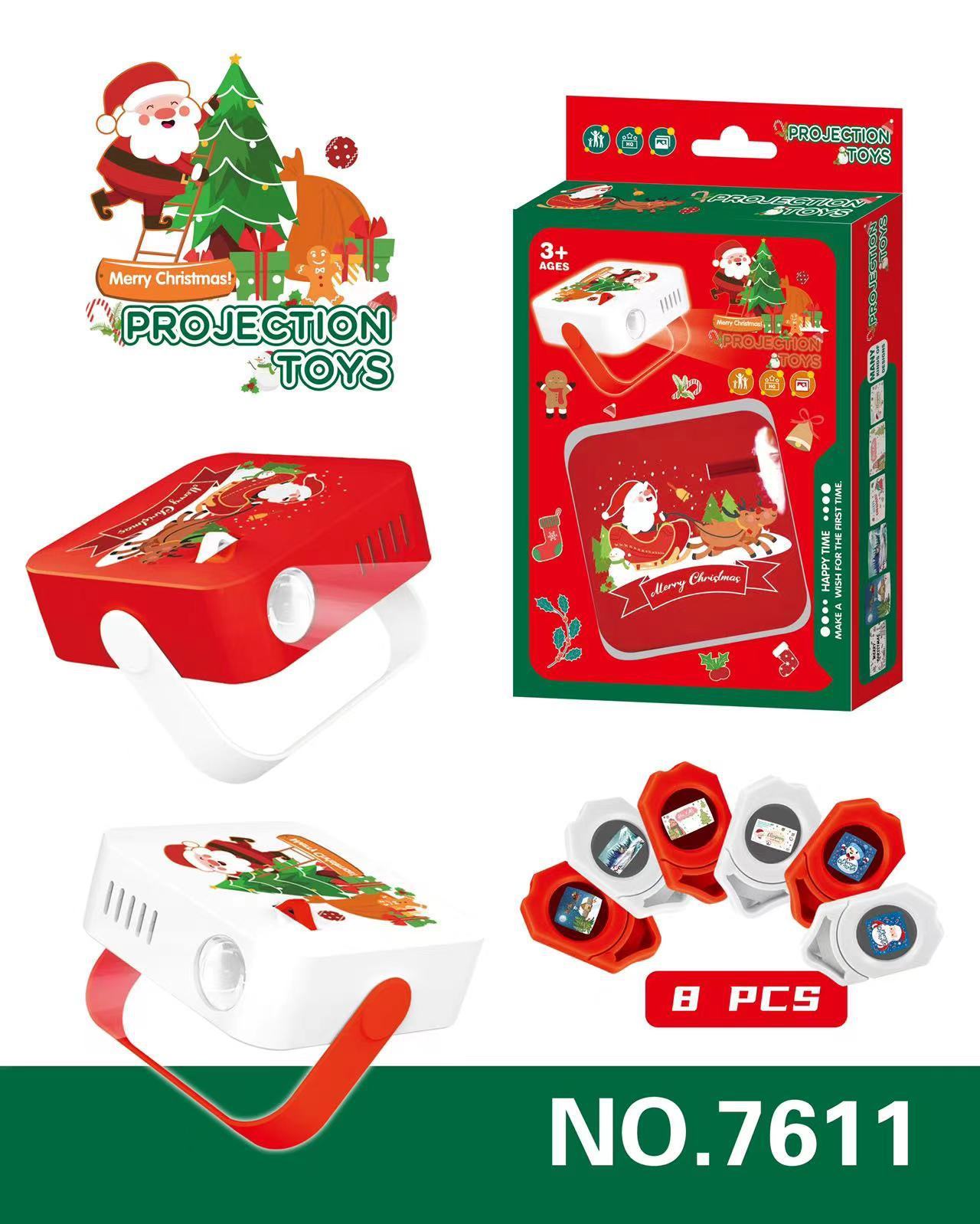 Christmas Atmosphere Props Projection Lamp Children's Toys