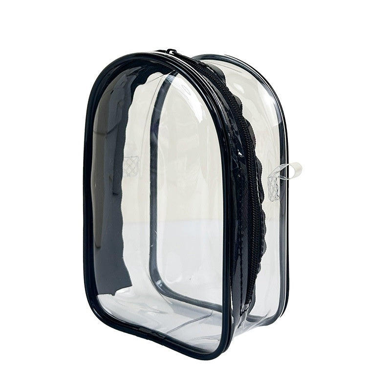 L Toy Storage Display Bag Cute High Transparent