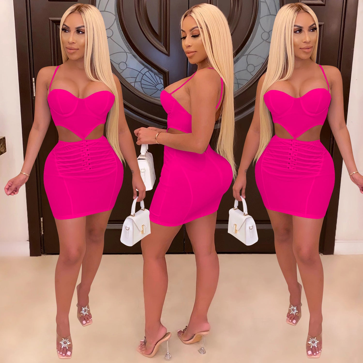 Sling Dress Nightclub Chest Wrap European And American Women's Clothing