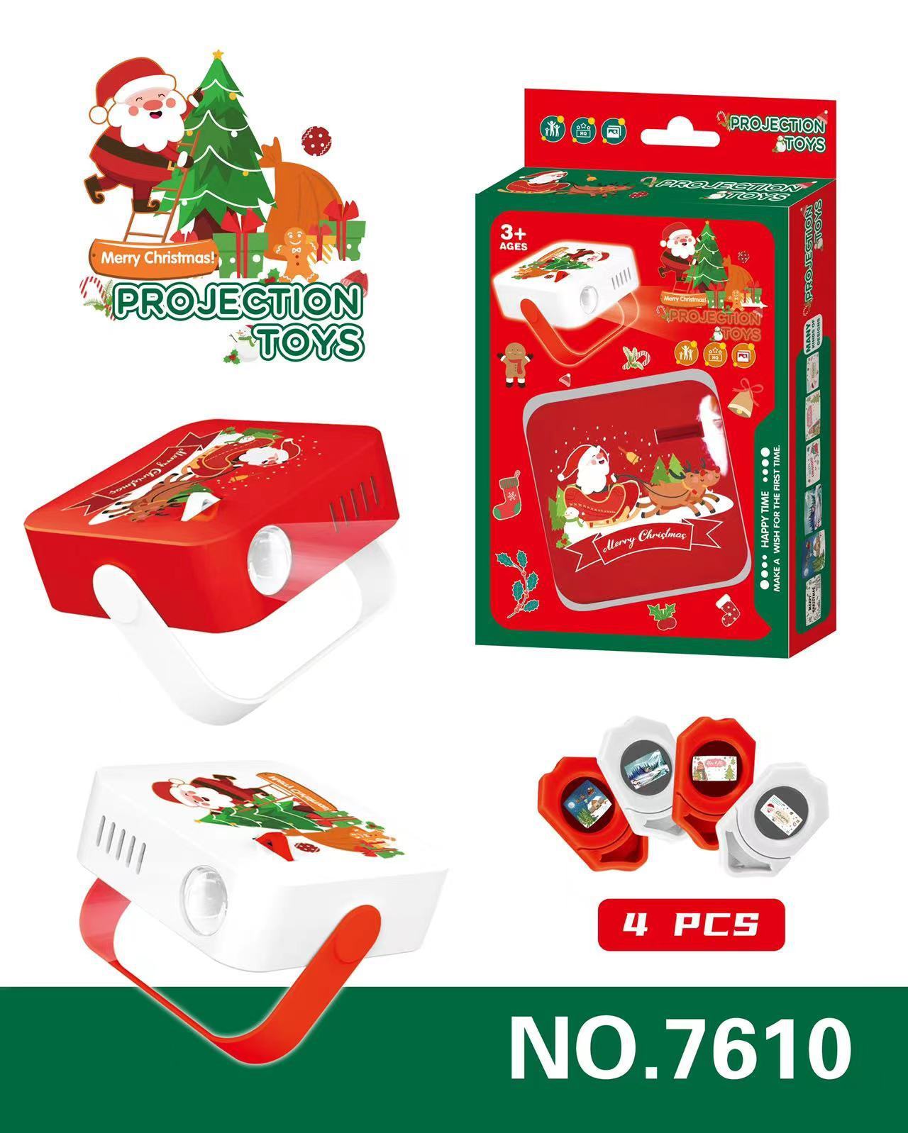 Christmas Atmosphere Props Projection Lamp Children's Toys