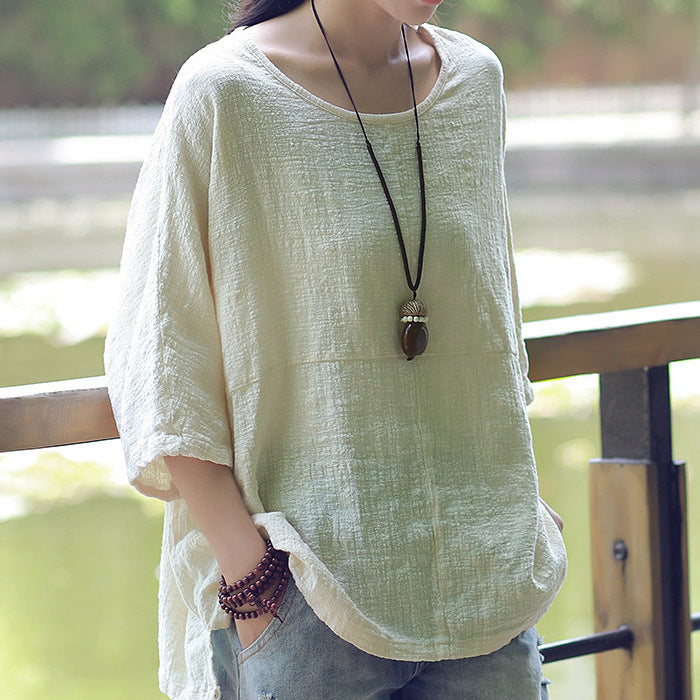 Fashion Women's Loose Fit Large T-shirt