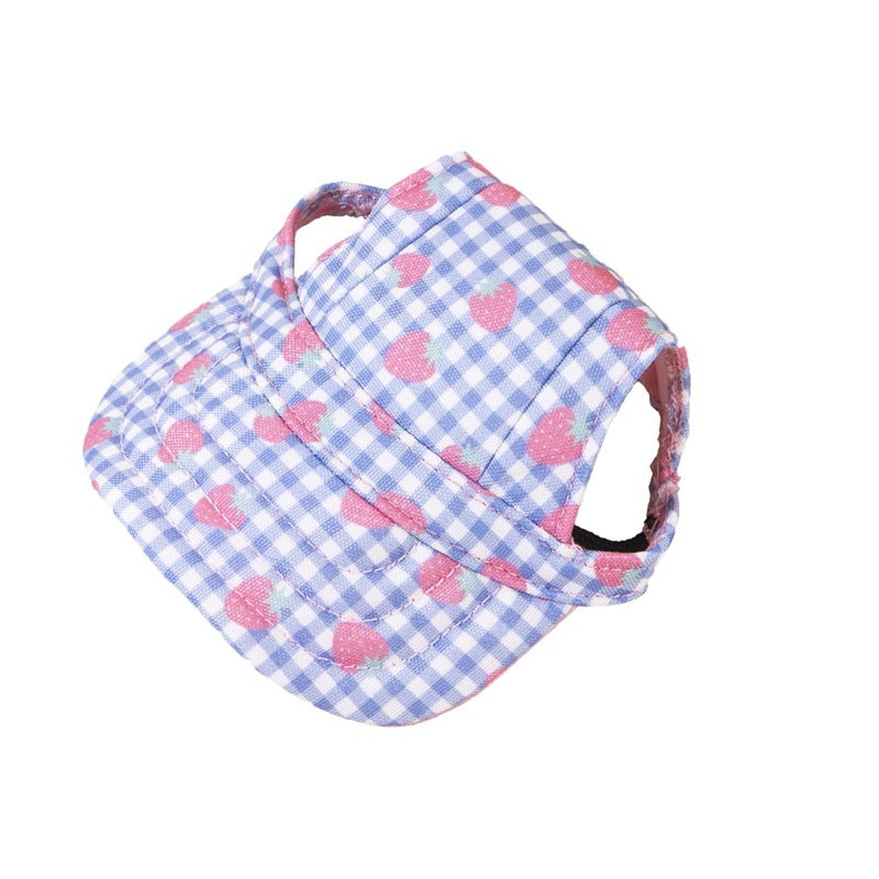 Pet Baseball Cap Leisure Sports Wind Sun Protection Sunshade